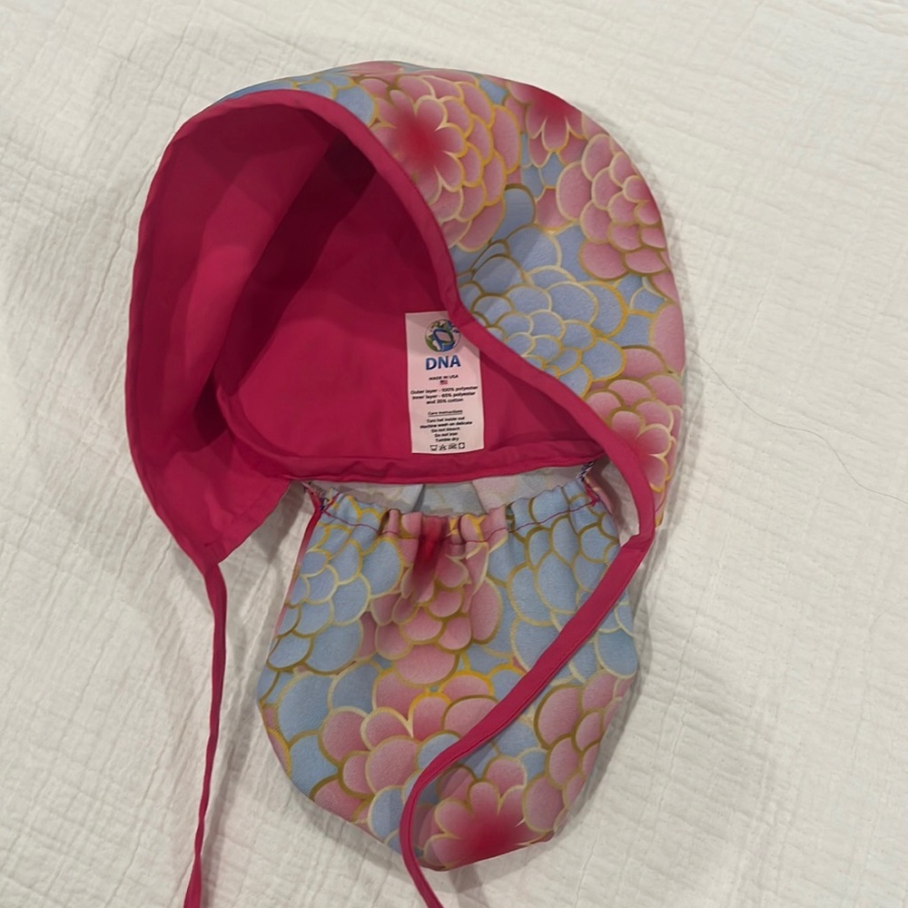 DNA scrub cap for long hair